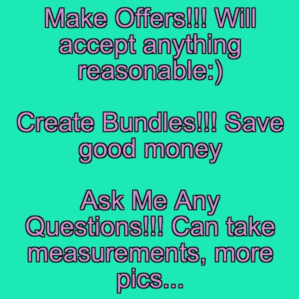 BOGO LOOKING TO SELL...check out my closet:)